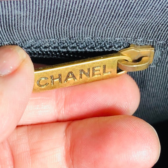 Chanel Glazed Calfskin Boy Tote - Picture 10 of 16